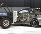 2015 Lexus RC IIHS Side Impact Crash Test Picture
